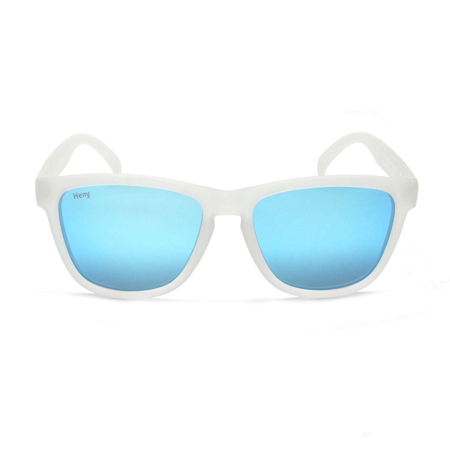 Front view of the UV400 Polarized Blue View Heny Sunglasses