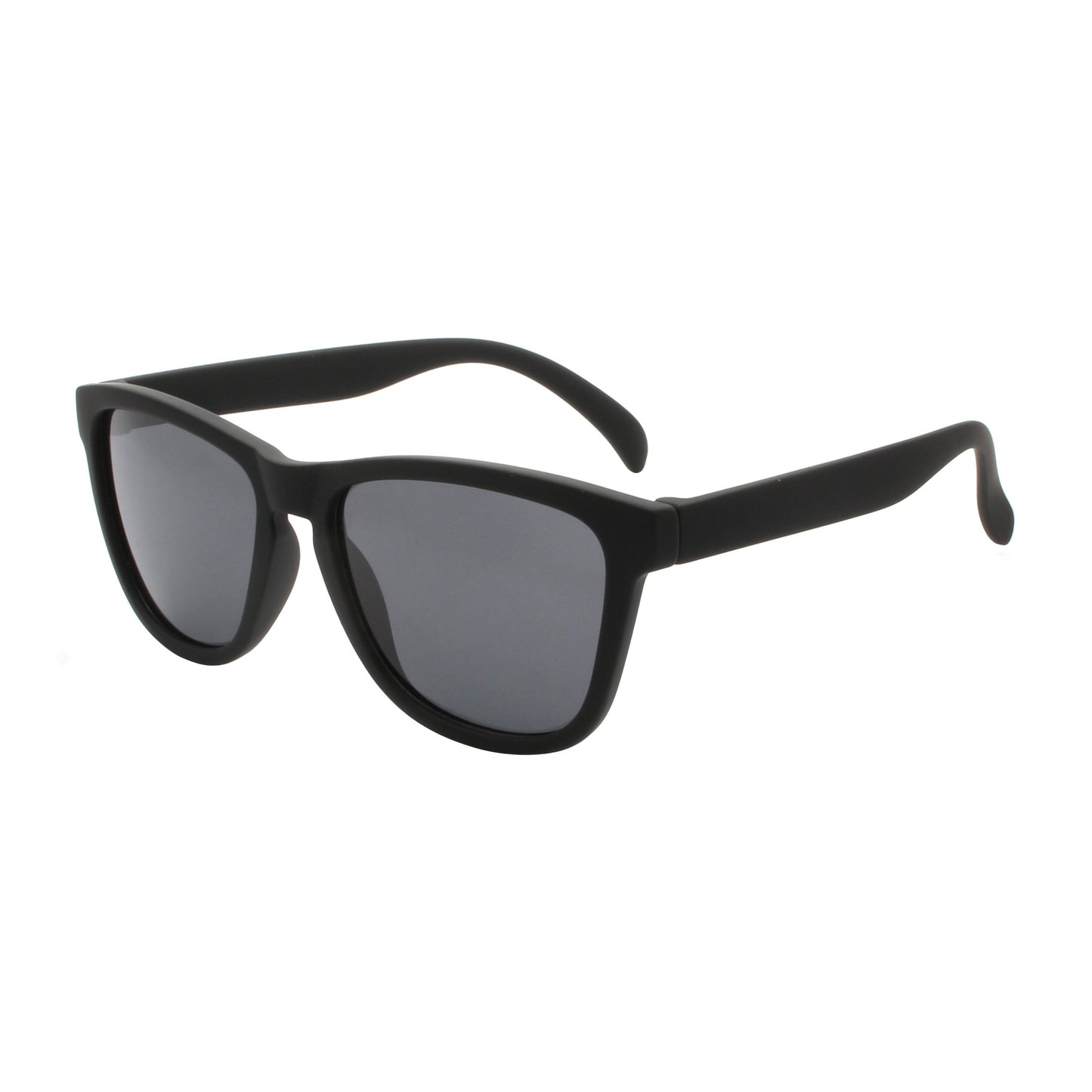 Side  view of the black Polarized Original Heny Sunglasses