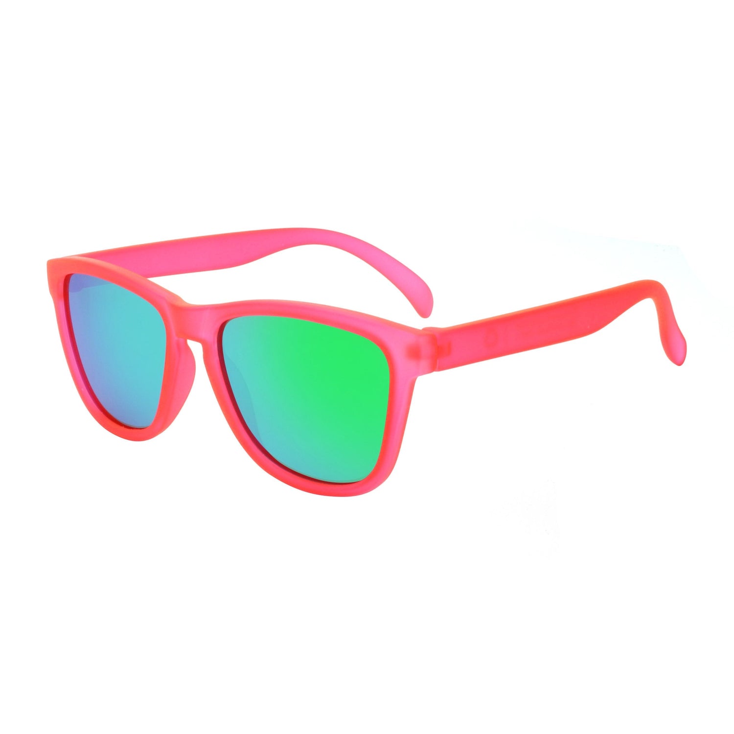 Side view of the You Be You polarized pink from Heny Sunglasses